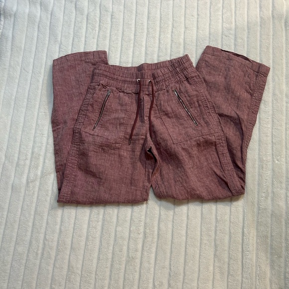 Athleta Cabo Wide Leg Linen Pants - Picture 8 of 9